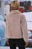 Load image into Gallery viewer, Khaki Button Down Fleece Short Coat