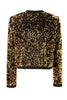 Load image into Gallery viewer, Sparkly Golden Sequins Women Party Blazer
