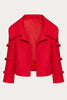 Load image into Gallery viewer, Red Peak Lapel Women Party Blazer