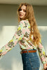 Load image into Gallery viewer, Colorful Printed Women Silk Blouse