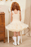 Apricot Girl Party Tutu Dress