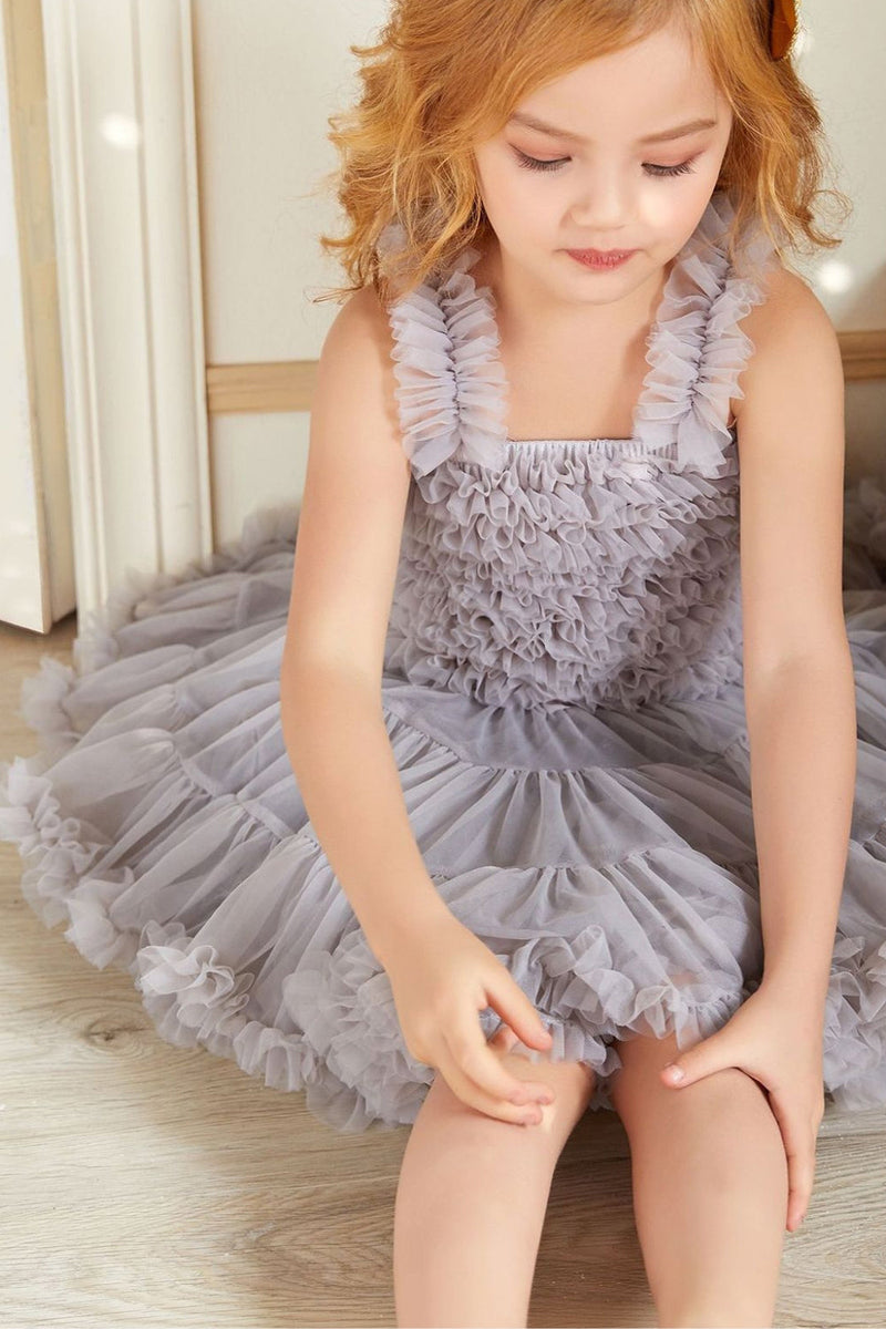 Load image into Gallery viewer, Apricot Girl Party Tutu Dress