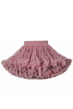 Champagne Ruffled Girl Tutu Skirt