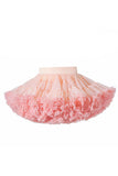 Champagne Ruffled Girl Tutu Skirt