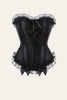 Load image into Gallery viewer, Corset Bone Style Black Palace Hook Lace Shapewear