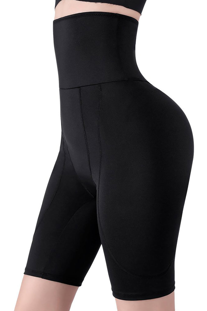Load image into Gallery viewer, Black Thigh Tummy Control Body Shapewear