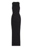 Load image into Gallery viewer, Black Sleeveless Slim Hip-Hugging Suspender Dress