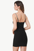 Load image into Gallery viewer, Black Spaghetti Straps Bodycon Dress with Beading