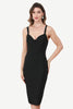 Load image into Gallery viewer, Spaghetti Straps Black Party Dress