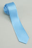 Load image into Gallery viewer, Blue Solid Formal Tie For Men