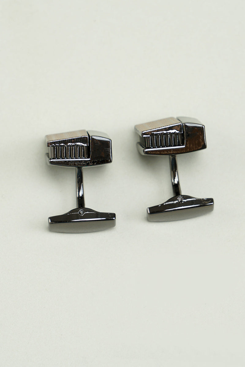 Load image into Gallery viewer, Black Tuxedo Shirts Cufflinks for Men