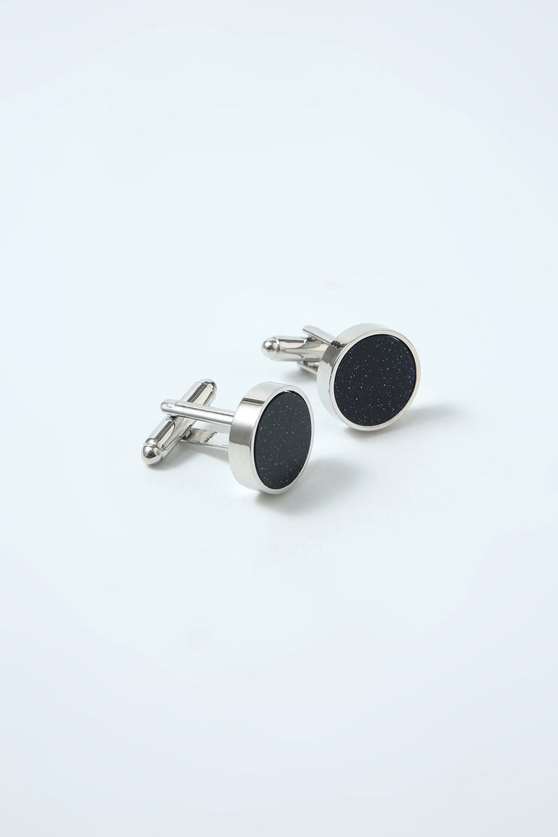 Load image into Gallery viewer, Black Tuxedo Cufflinks for Men