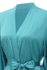 Load image into Gallery viewer, Peacock Solid Bridesmaid Robe