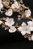 White Flowers Bridal Headpieces