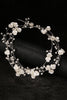 Load image into Gallery viewer, Flower White Bridal Headband
