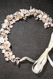 Golden Flower Bridal Headband