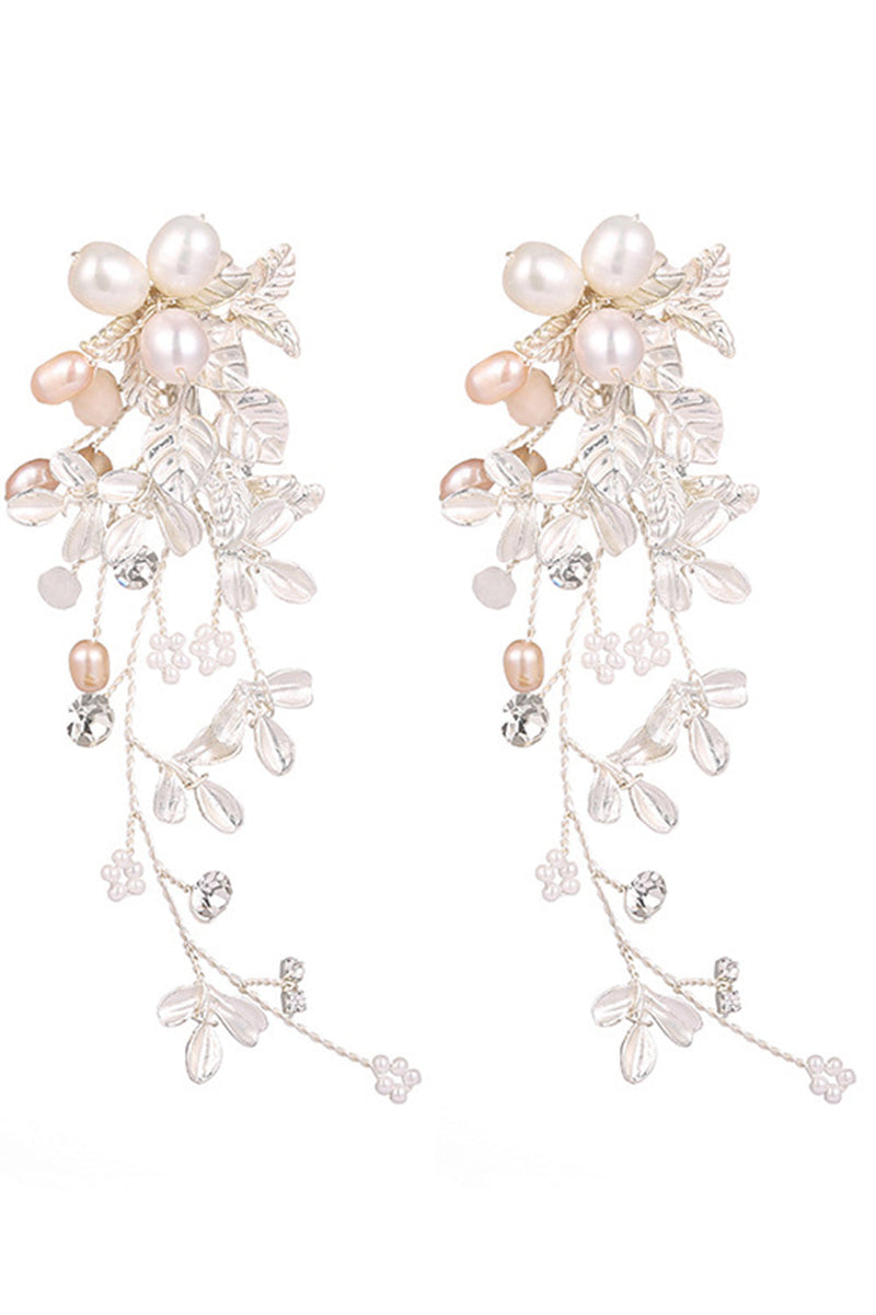 Load image into Gallery viewer, Pearl Bridal Ear Clip