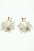 Load image into Gallery viewer, Flower Bridal Earrings