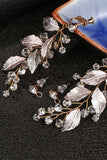 Golden Leaves Drop Earrings