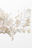 Load image into Gallery viewer, White Flowers Pearl Headband