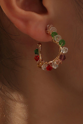 Colorful Beaded Earrings