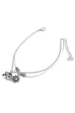 Silver Boho Style Anklet