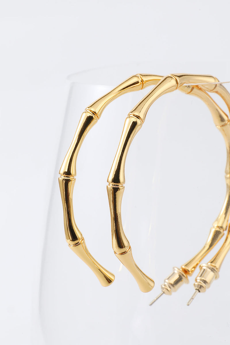 Load image into Gallery viewer, Golden Circle Earrings