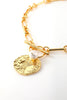Load image into Gallery viewer, Golden Necklace With Pearl