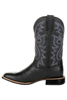 Boho Style Black High Boots