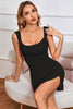 Load image into Gallery viewer, Black Sheath Open Back Graduation Dress