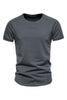 Load image into Gallery viewer, Slim Fit Black Summer Men&#39;s T-shirt