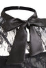 Load image into Gallery viewer, Black Chiffon Vintage Halloween Dress
