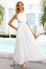 Load image into Gallery viewer, White Summer Midi Casual Dress