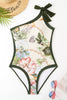 Load image into Gallery viewer, One Shoulder High Waist One Piece Swimwear with Beach Skirt