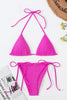 Load image into Gallery viewer, Two Piece Printed Pink Swimwear