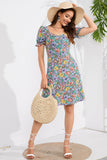 Floral Printed Summer Casual Dress