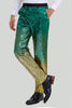 Load image into Gallery viewer, Gold Green 2 Piece Peaked Lapel Sequined Men&#39;s Suits