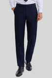 Men's Navy 2 Piece Tuxedo Double Breasted Suit