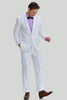 Load image into Gallery viewer, Men&#39;s Slim Fit 2 Piece Suit One Button Shawl Lapel Tuxedo for Wedding