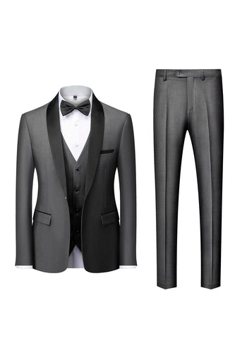 Light Grey Suit  Order Men's Light Grey Suit Online at Tomasso Black –  Tomasso Black