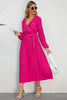 Load image into Gallery viewer, Long Sleeves Black Casual Dress with Ruffles