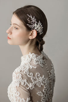 Handmade Pearl Flower Bridal Hair Accessories