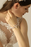 Freshwater Pearl Bridal Wristband Bridal Jewelry