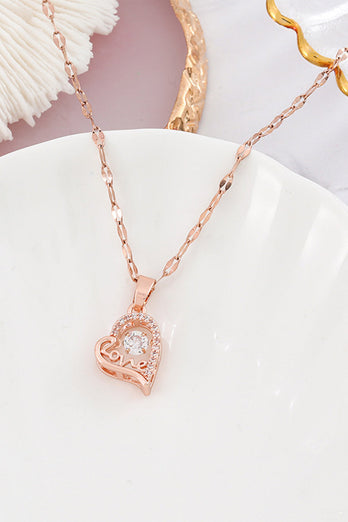 Love Heart Pendant Necklace