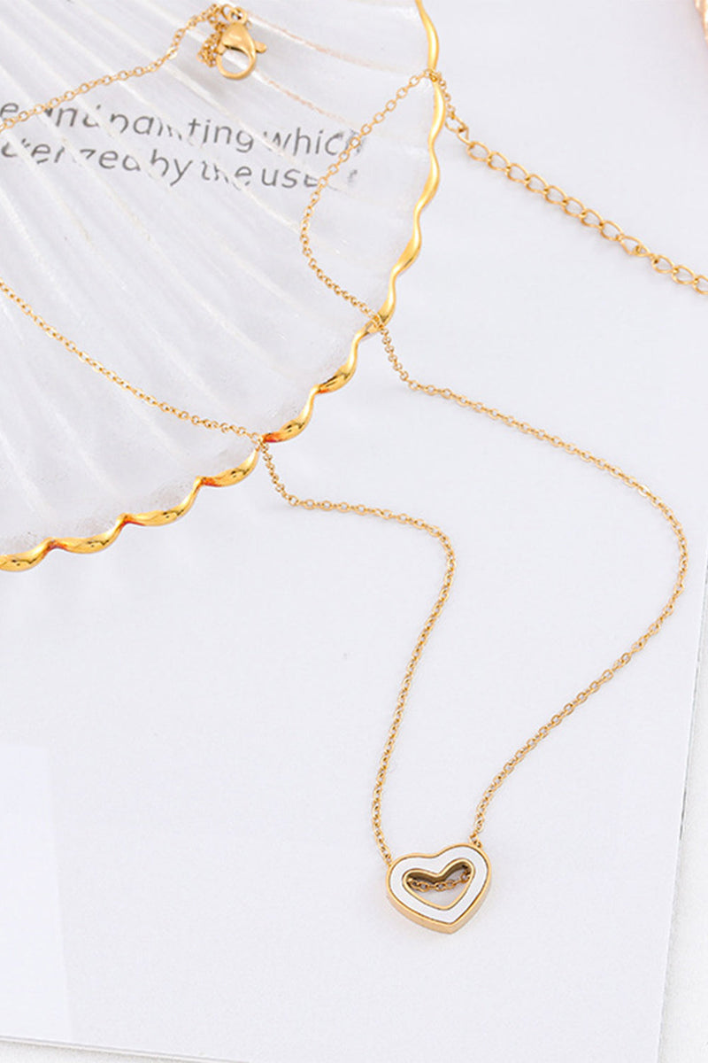 Load image into Gallery viewer, Golden Heart Necklace