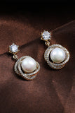 Beading Pearl Earrings