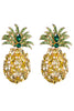Load image into Gallery viewer, Yellow Pineapple Earrings