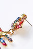 Load image into Gallery viewer, Colorful Beaded Fishbone Earrings