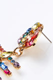Colorful Beaded Fishbone Earrings