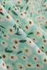 Load image into Gallery viewer, Light Green Floral 1950s Vintage Dress with Sleeves